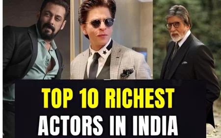 Top 10 Richest Actors in India 2025: किस सुपरस्टार की Net Worth ने सबको चौंकाया कौन हुआ पीछे?