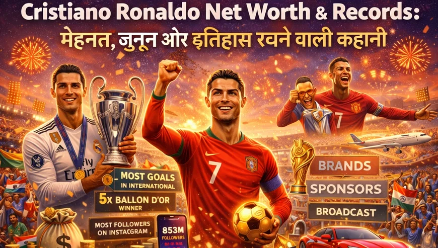 Cristiano Ronaldo Net Worth And Records
