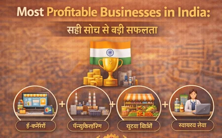 Most Profitable Businesses in India: सही सोच से बड़ी सफलता