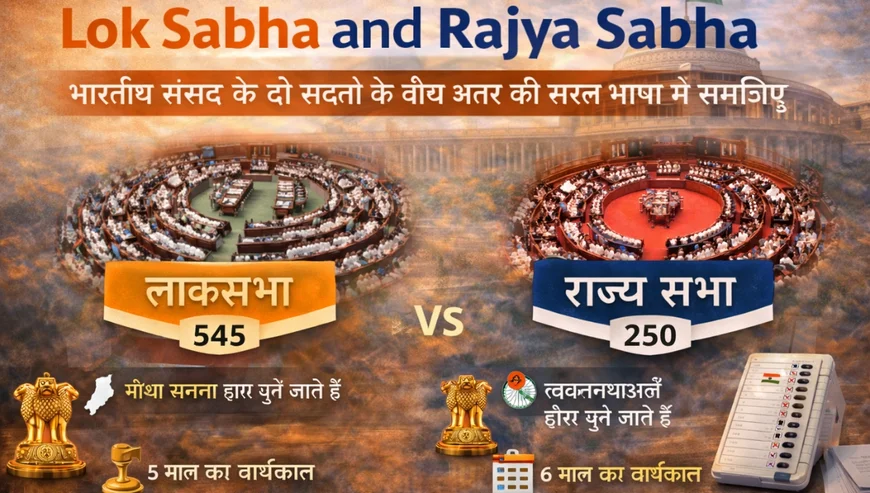 Lok Sabha and Rajya Sabha